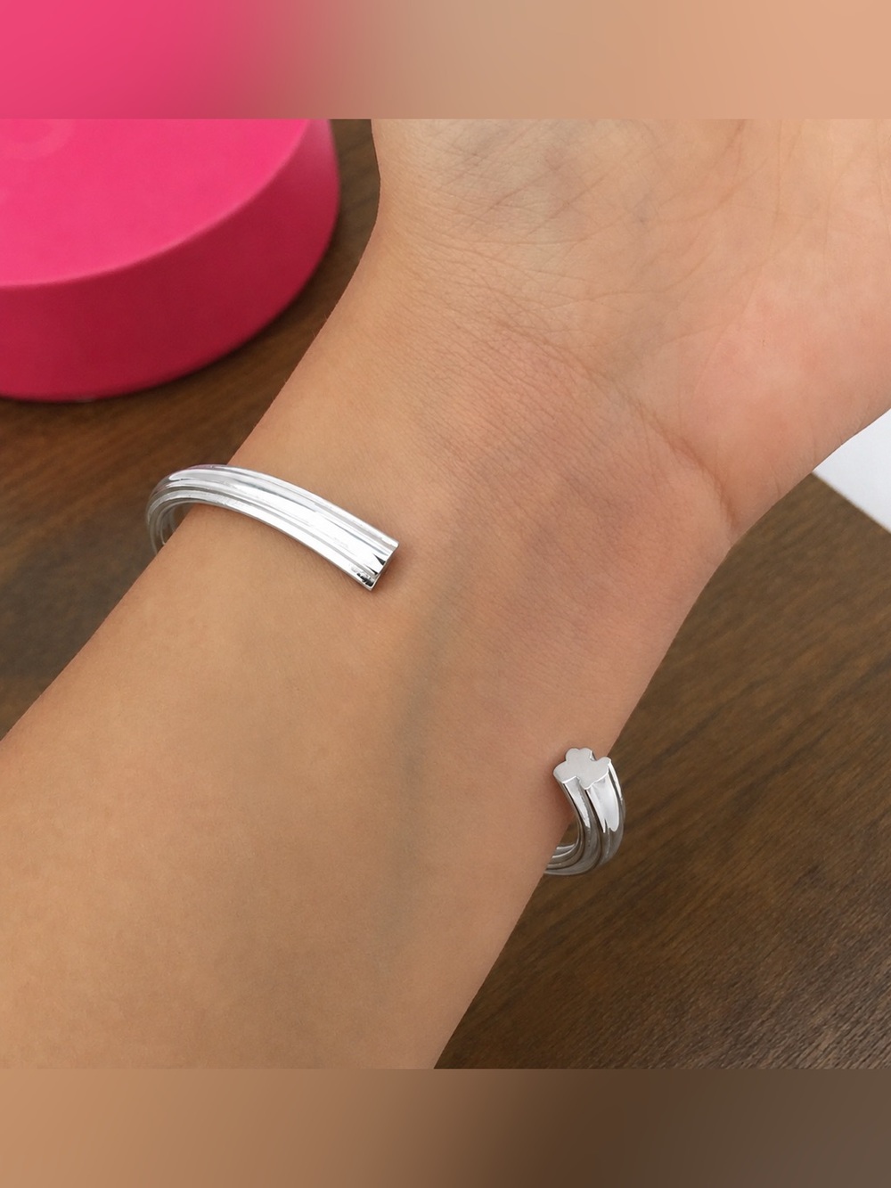 Elegant Silver Women's Bracelet 925